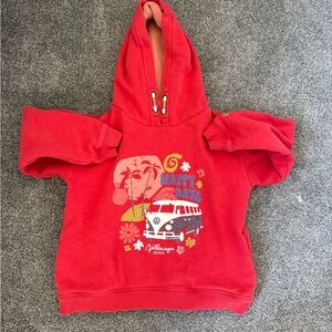 Fat Face Red Hoodie with Volkswagen graphics